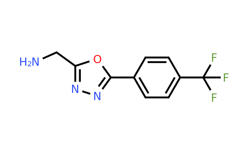 CAS 944906-84-7 | (5-[4-(Trifluoromethyl)phenyl]-1,3,4-oxadiazol-2-YL)methanamine