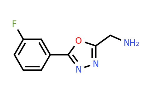 CAS 944906-86-9 | 1-[5-(3-Fluorophenyl)-1,3,4-oxadiazol-2-YL]methanamine