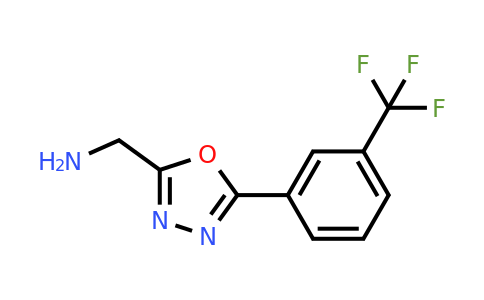 CAS 944906-90-5 | (5-[3-(Trifluoromethyl)phenyl]-1,3,4-oxadiazol-2-YL)methanamine