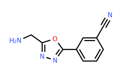 CAS 944906-92-7 | 3-[5-(Aminomethyl)-1,3,4-oxadiazol-2-YL]benzonitrile
