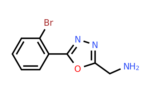 CAS 944906-94-9 | 1-[5-(2-Bromophenyl)-1,3,4-oxadiazol-2-YL]methanamine
