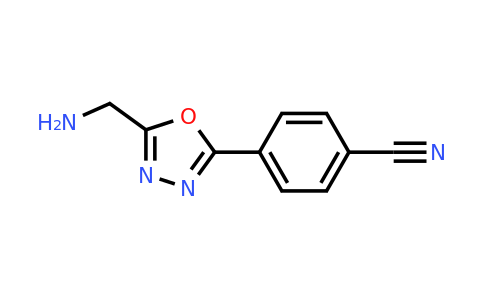 CAS 944906-96-1 | 4-[5-(Aminomethyl)-1,3,4-oxadiazol-2-YL]benzonitrile