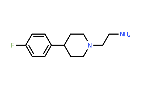 2-[4-(4-Fluorophenyl)piperidin-1-YL]ethanamine