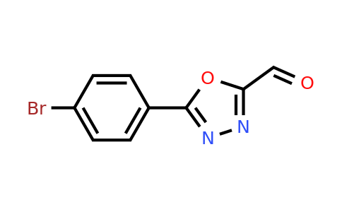 CAS 944907-02-2 | 5-(4-Bromophenyl)-1,3,4-oxadiazole-2-carbaldehyde