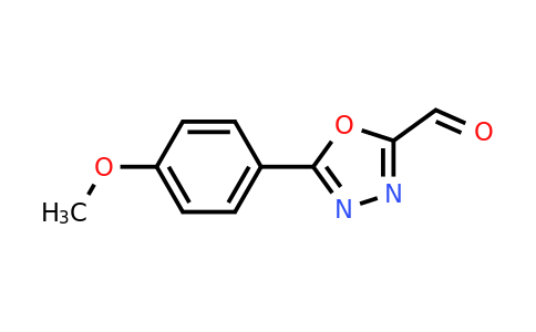 CAS 944907-04-4 | 5-(4-Methoxyphenyl)-1,3,4-oxadiazole-2-carbaldehyde