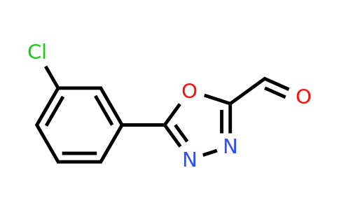 CAS 944907-07-7 | 5-(3-Chlorophenyl)-1,3,4-oxadiazole-2-carbaldehyde