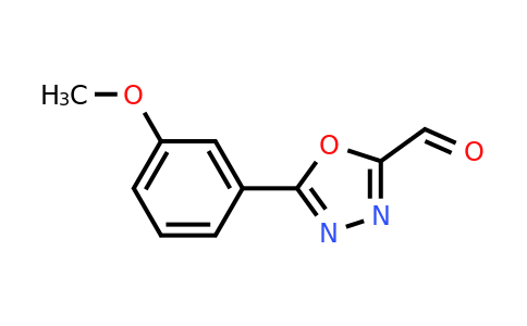 5-(3-Methoxyphenyl)-1,3,4-oxadiazole-2-carbaldehyde