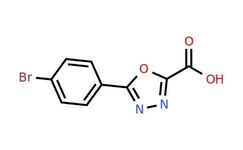 CAS 944907-15-7 | 5-(4-Bromophenyl)-1,3,4-oxadiazole-2-carboxylic acid