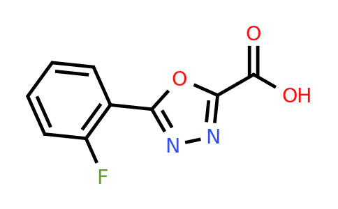 CAS 944907-20-4 | 5-(2-Fluorophenyl)-1,3,4-oxadiazole-2-carboxylic acid