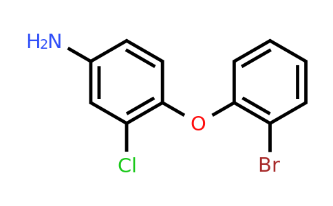 CAS 945006-23-5 | 4-(2-Bromophenoxy)-3-chloroaniline