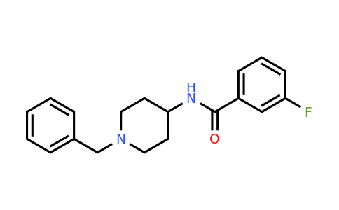 CAS 945119-01-7 | N-(1-Benzylpiperidin-4-yl)-3-fluorobenzamide
