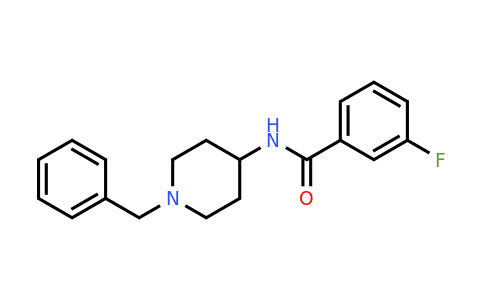 N-(1-Benzylpiperidin-4-yl)-3-fluorobenzamide