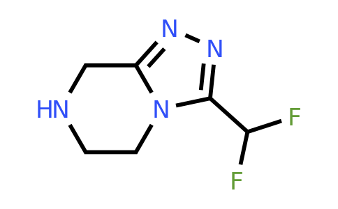 CAS 945262-35-1 | 3-(difluoromethyl)-5H,6H,7H,8H-[1,2,4]triazolo[4,3-a]pyrazine