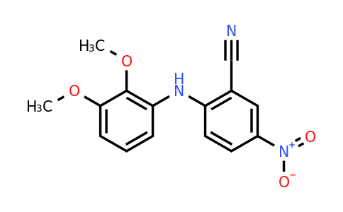 CAS 945299-73-0 | 2-((2,3-Dimethoxyphenyl)amino)-5-nitrobenzonitrile