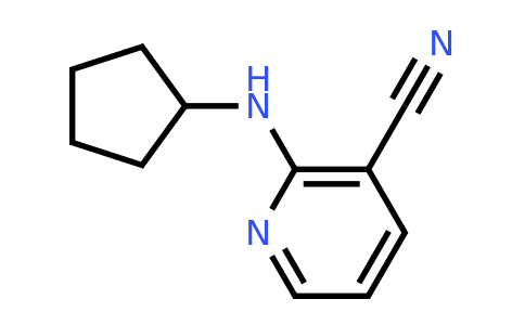 CAS 945347-52-4 | 2-(Cyclopentylamino)nicotinonitrile