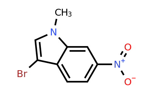 CAS 945556-86-5 | 3-Bromo-1-methyl-6-nitro-1H-indole