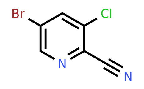 CAS 945557-04-0 | 5-bromo-3-chloropyridine-2-carbonitrile