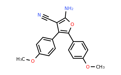 CAS 94556-80-6 | 2-Amino-4,5-bis(4-methoxyphenyl)furan-3-carbonitrile