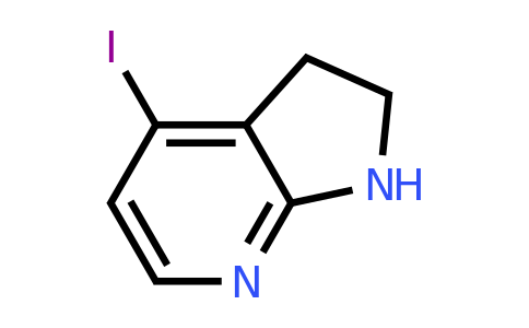 CAS 945600-09-9 | 4-iodo-1H,2H,3H-pyrrolo[2,3-b]pyridine