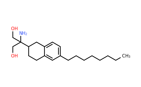 CAS 945632-52-0 | 2-Amino-2-(6-octyl-1,2,3,4-tetrahydronaphthalen-2-yl)propane-1,3-diol