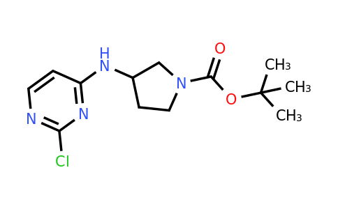 CAS 945895-38-5 | tert-Butyl 3-((2-chloropyrimidin-4-yl)amino)pyrrolidine-1-carboxylate