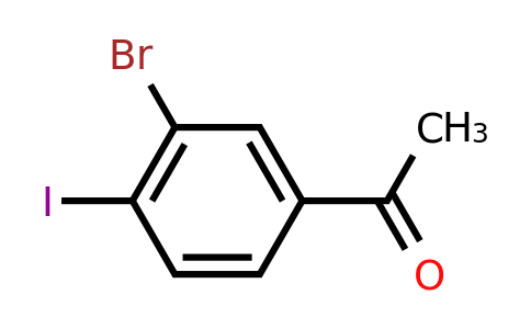 CAS 945907-32-4 | 1-(3-Bromo-4-iodo-phenyl)-ethanone