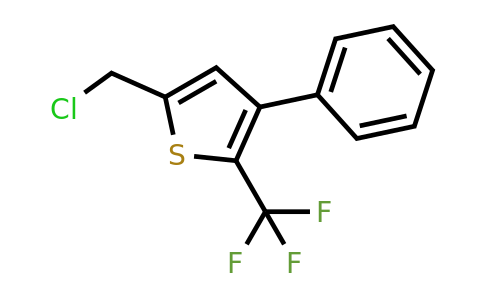 CAS 945984-56-5 | 5-(Chloromethyl)-3-phenyl-2-(trifluoromethyl)thiophene