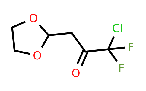 CAS 946078-99-5 | 1-Chloro-3-(1,3-dioxolan-2-yl)-1,1-difluoropropan-2-one