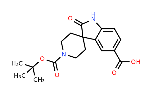 CAS 946135-52-0 | 1'-(Tert-butoxycarbonyl)-2-oxospiro[indoline-3,4'-piperidine]-5-carboxylic acid
