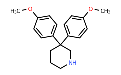 CAS 946159-39-3 | 3,3-Bis(4-methoxyphenyl)piperidine