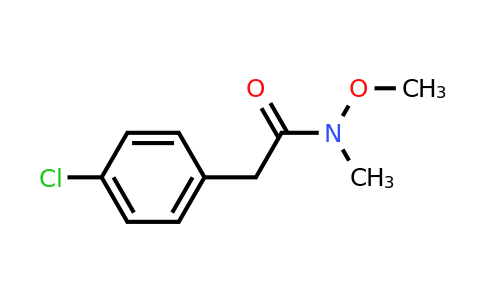 CAS 946402-83-1 | 2-(4-chlorophenyl)-N-methoxy-N-methylacetamide