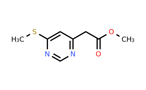 CAS 946422-10-2 | Methyl 2-(6-(methylthio)pyrimidin-4-yl)acetate