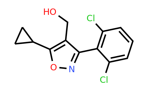CAS 946426-89-7 | [5-cyclopropyl-3-(2,6-dichlorophenyl)-1,2-oxazol-4-yl]methanol