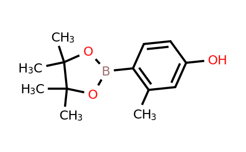 CAS 946427-03-8 | 3-Methyl-4-(4,4,5,5-tetramethyl-1,3,2-dioxaborolan-2-YL)phenol