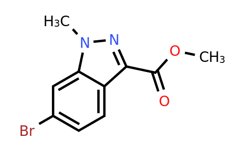 methyl 6-bromo-1-methyl-1H-indazole-3-carboxylate