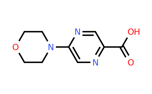CAS 946598-39-6 | 5-(4-Morpholinyl)-2-pyrazinecarboxylic acid