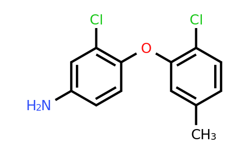 CAS 946662-58-4 | 3-Chloro-4-(2-chloro-5-methylphenoxy)aniline