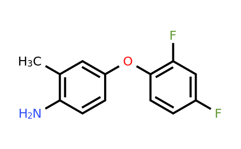 CAS 946664-75-1 | 4-(2,4-Difluorophenoxy)-2-methylaniline
