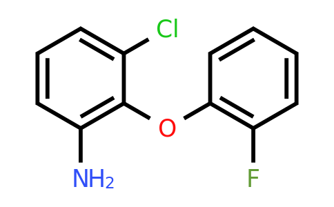 CAS 946682-31-1 | 3-Chloro-2-(2-fluorophenoxy)aniline