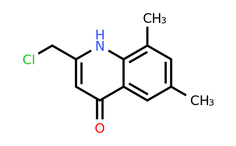 CAS 946692-39-3 | 2-(Chloromethyl)-6,8-dimethylquinolin-4(1H)-one