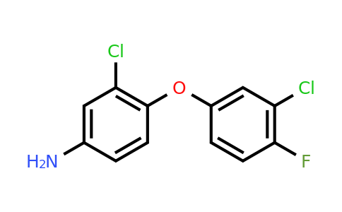 CAS 946697-16-1 | 3-Chloro-4-(3-chloro-4-fluorophenoxy)aniline