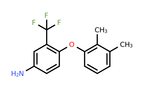 CAS 946697-55-8 | 4-(2,3-Dimethylphenoxy)-3-(trifluoromethyl)aniline