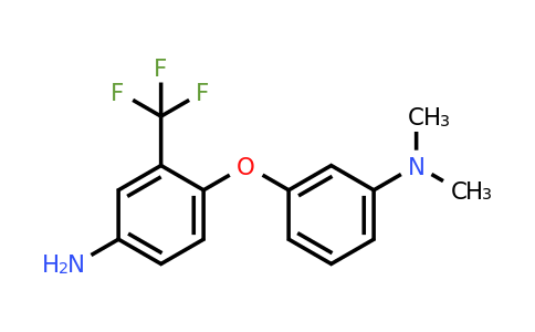 CAS 946697-64-9 | 3-(4-Amino-2-(trifluoromethyl)phenoxy)-N,N-dimethylaniline