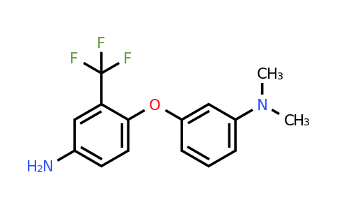 3-(4-Amino-2-(trifluoromethyl)phenoxy)-N,N-dimethylaniline