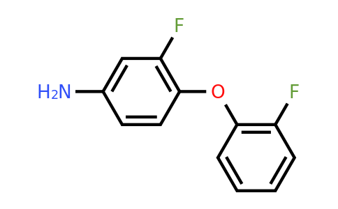 CAS 946699-01-0 | 3-Fluoro-4-(2-fluorophenoxy)aniline