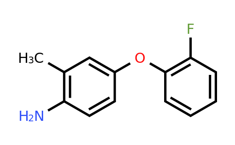 CAS 946699-47-4 | 4-(2-Fluorophenoxy)-2-methylaniline