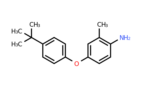 CAS 946699-72-5 | 4-(4-(tert-Butyl)phenoxy)-2-methylaniline