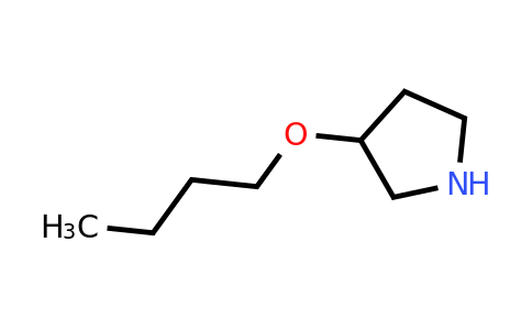 CAS 946715-13-5 | 3-Butoxy-pyrrolidine