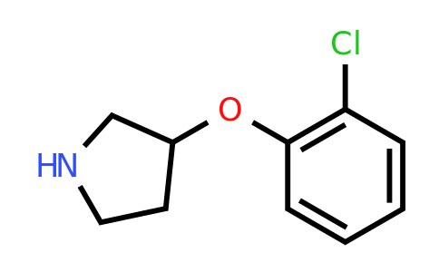 CAS 946715-25-9 | 3-(2-chlorophenoxy)pyrrolidine