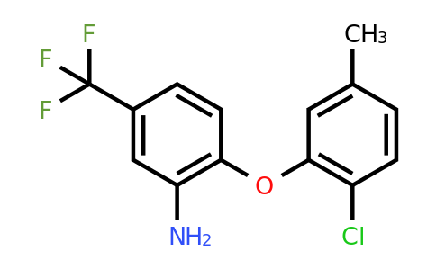 CAS 946715-39-5 | 2-(2-Chloro-5-methylphenoxy)-5-(trifluoromethyl)aniline